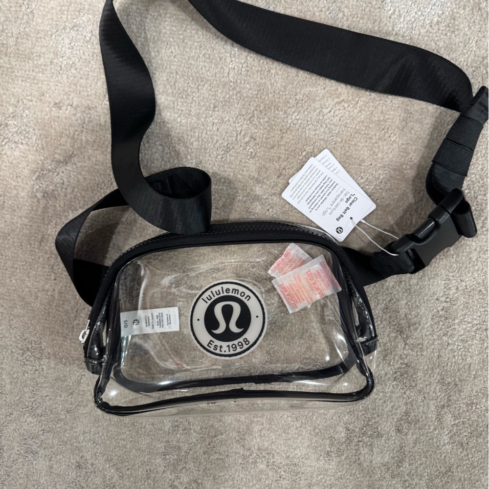 Lululemon Transparent Crossbody with Black Trim